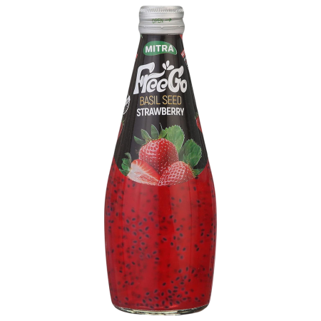 بذور الريحان عصير فراولة 290 مل <br> <span class='text-color-warm'>سيتوفر قريباً</span>