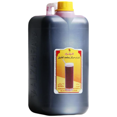 الزهراء شراب عليق 4 لتر