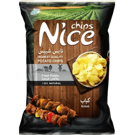نايس شيبس كباب 40 غم <br> <span class='text-color-warm'>سيتوفر قريباً</span>