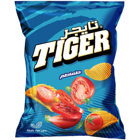 تايجر شيبس طماطم 12 غم <br> <span class='text-color-warm'>سيتوفر قريباً</span>