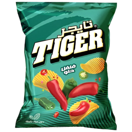 تايجر شيبس فلفل حلو 12 غم <br> <span class='text-color-warm'>سيتوفر قريباً</span>