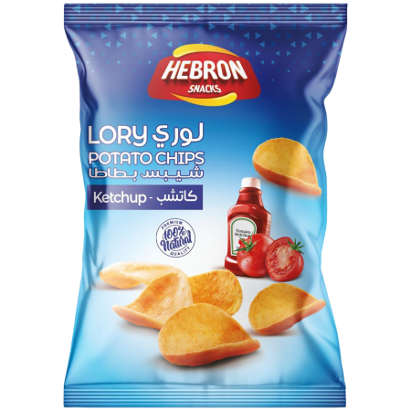لوري شيبس كاتشب 40 غم <br> <span class='text-color-warm'>سيتوفر قريباً</span>